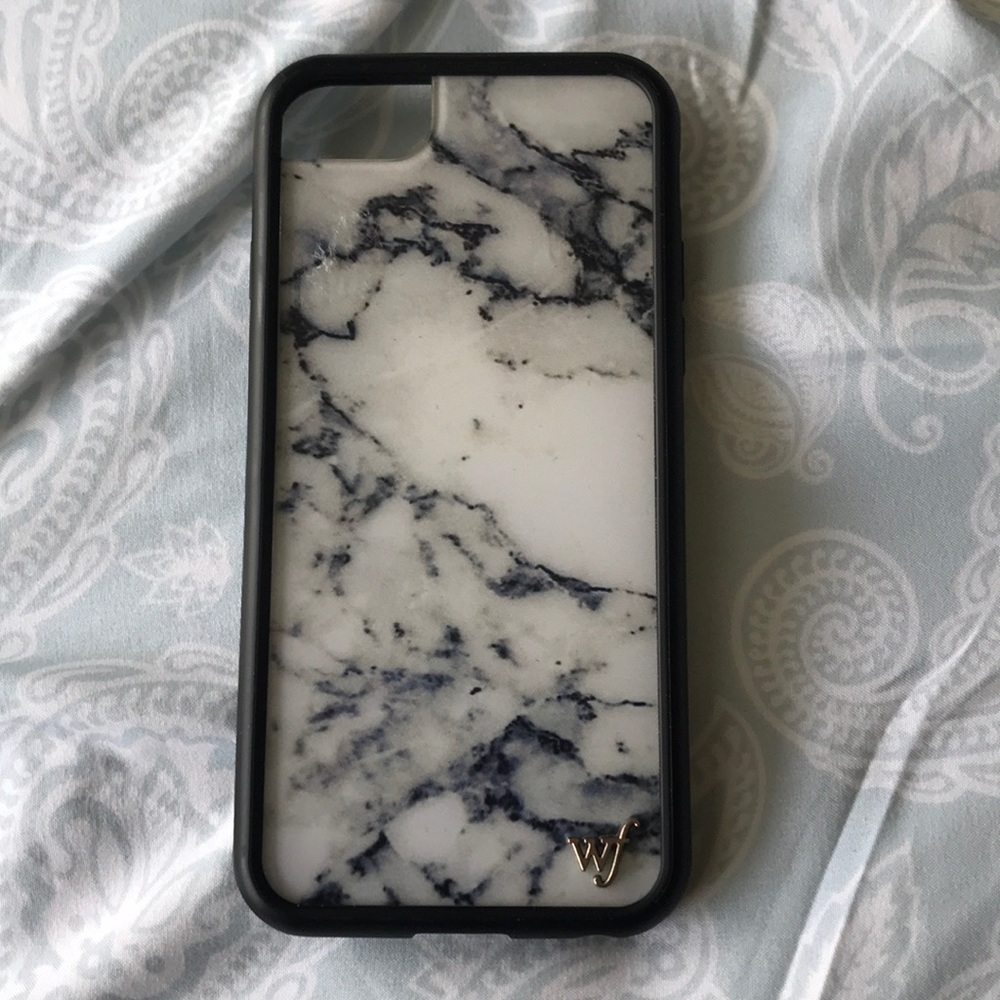 Marble Wildflower phone case for IPhone 6/7/8